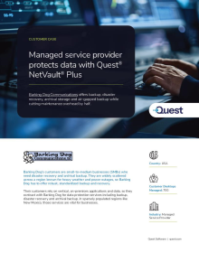 Managed service provider protects data and develops new business opportunities