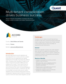 Office tenant consolidation drives business success for Accord Financial