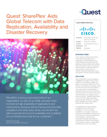 Quest SharePlex Aids Global Telecom in Data Replication, Availability and Disaster Recovery